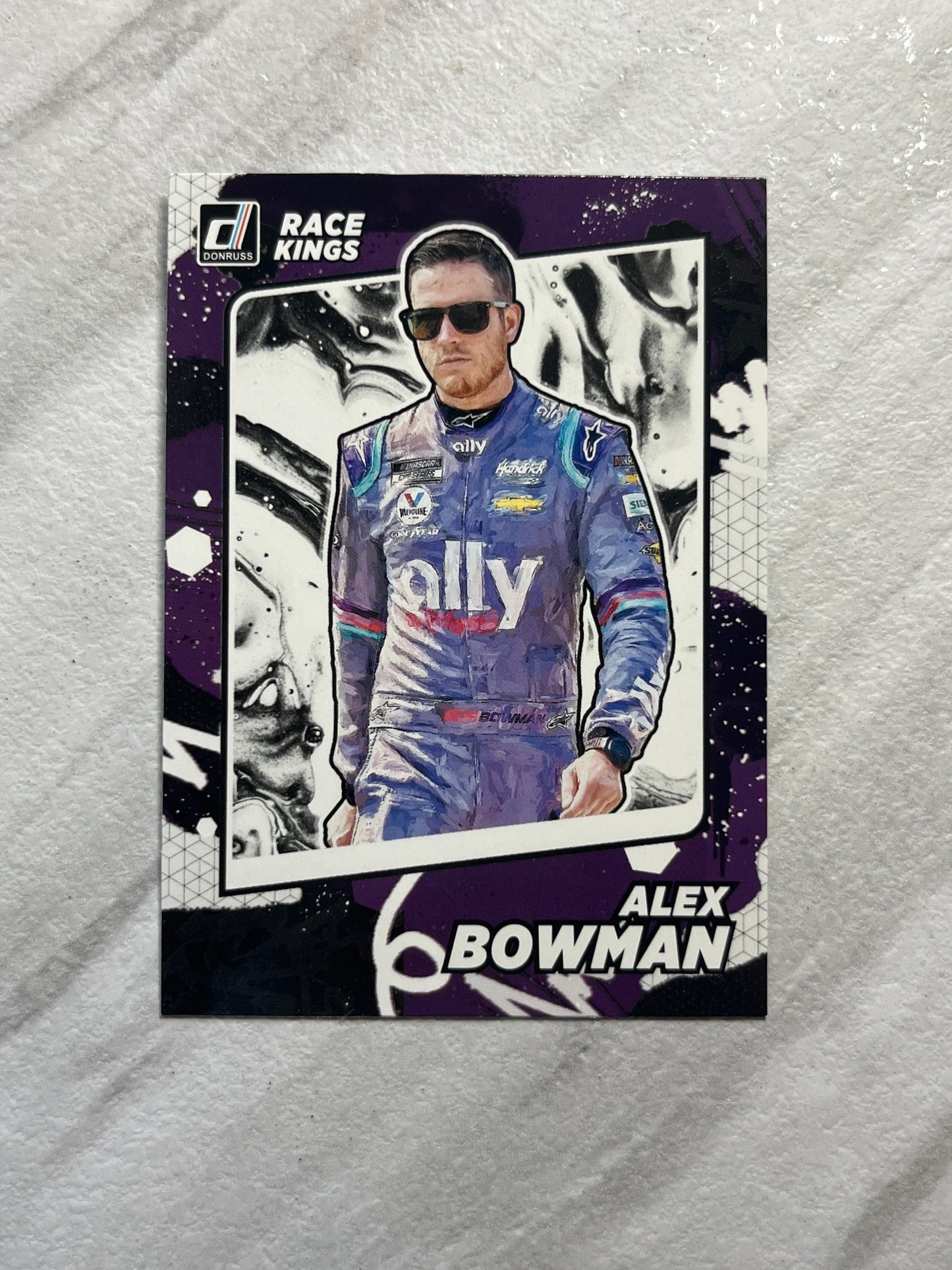 Alex Bowman - 2022 Donruss Racing NASCAR Race Kings insert card