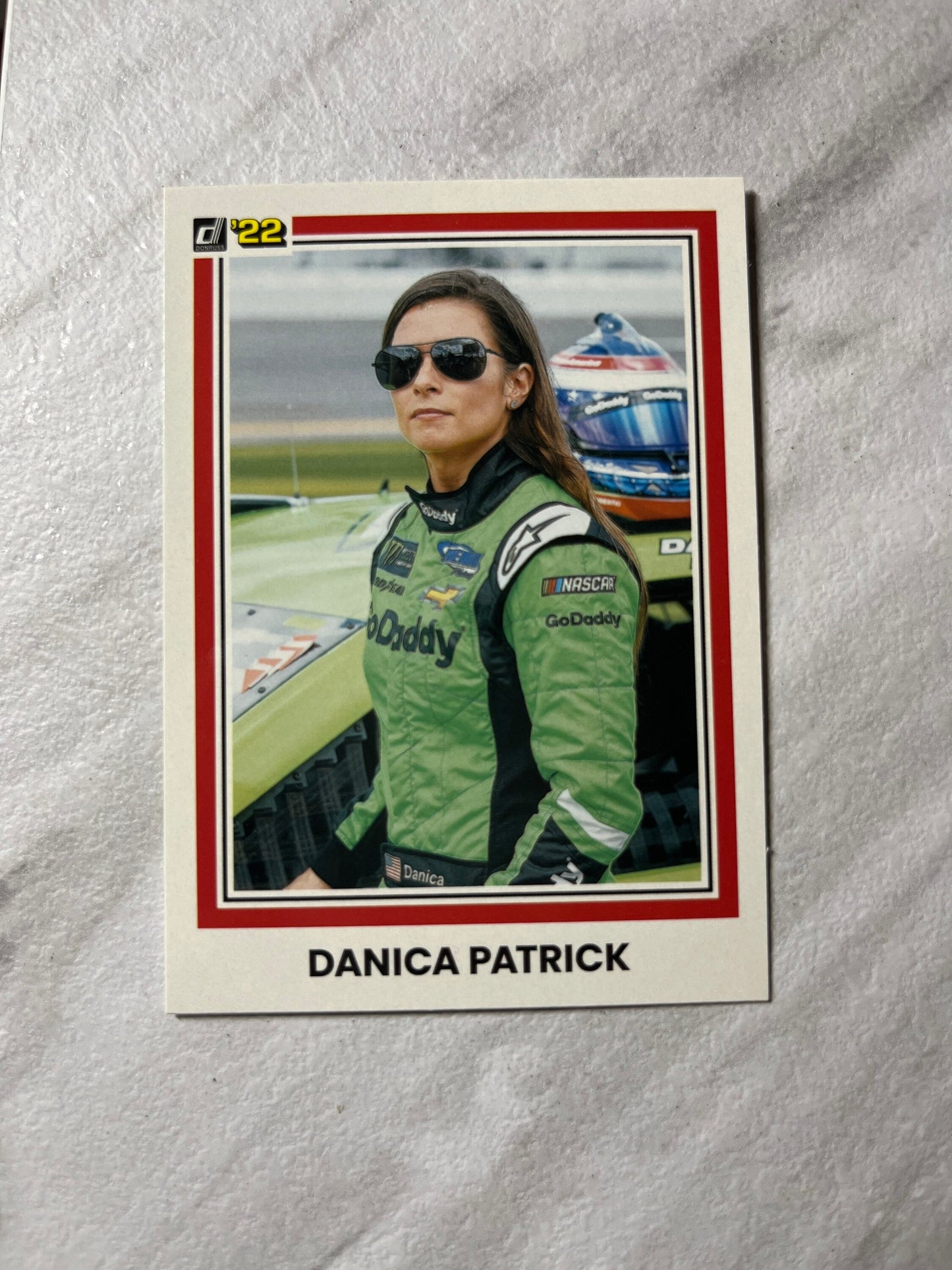 Danica Patrick - 2022 Donruss Racing NASCAR base RETRO 1981 card