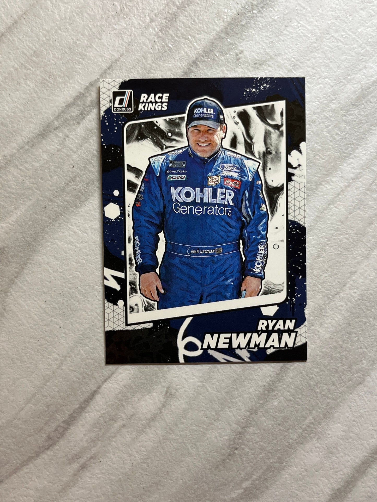 Ryan Newman - 2022 Donruss Racing NASCAR Race Kings insert card