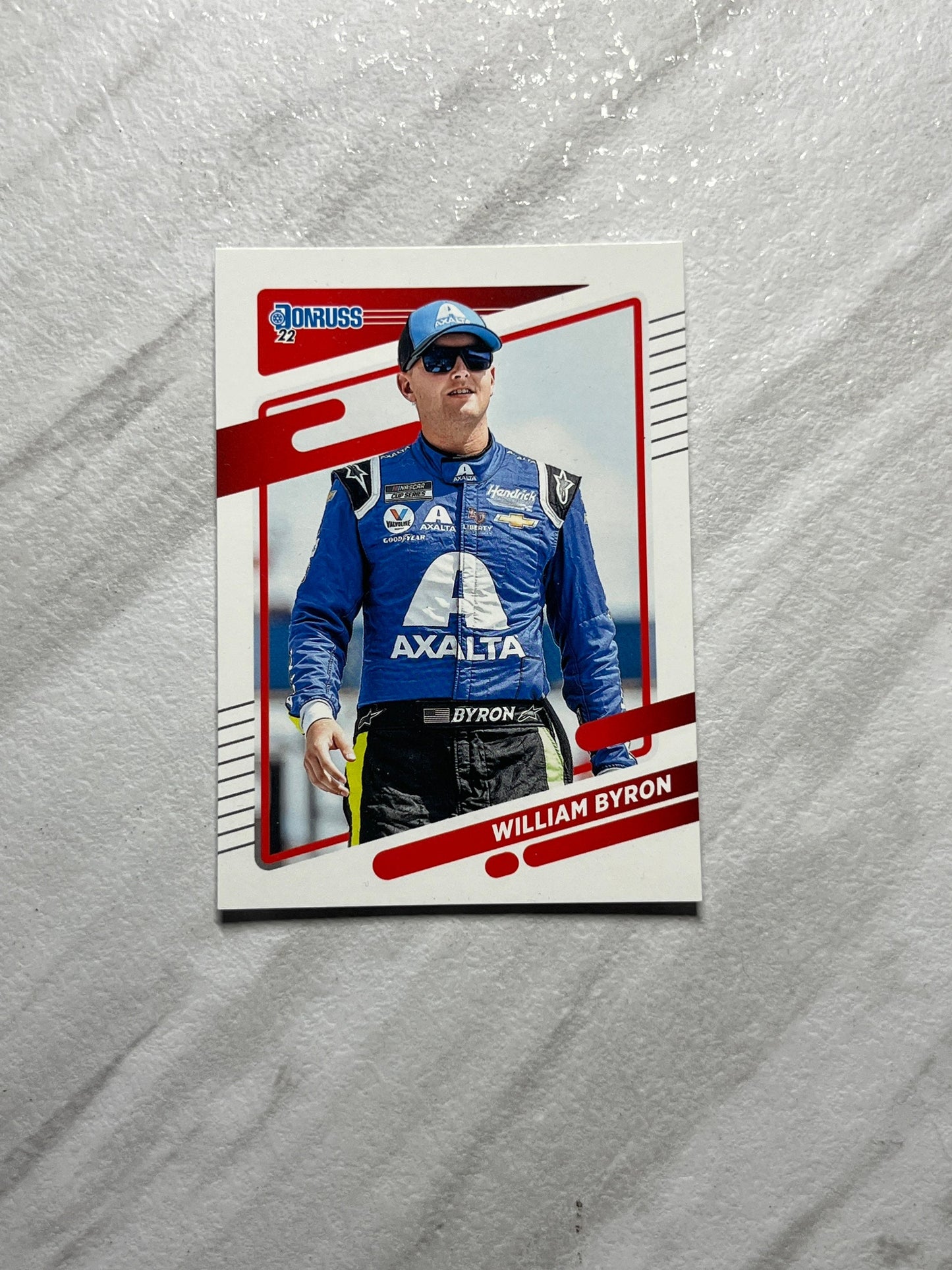 William Byron - 2022 Donruss Racing NASCAR racing card by Panini