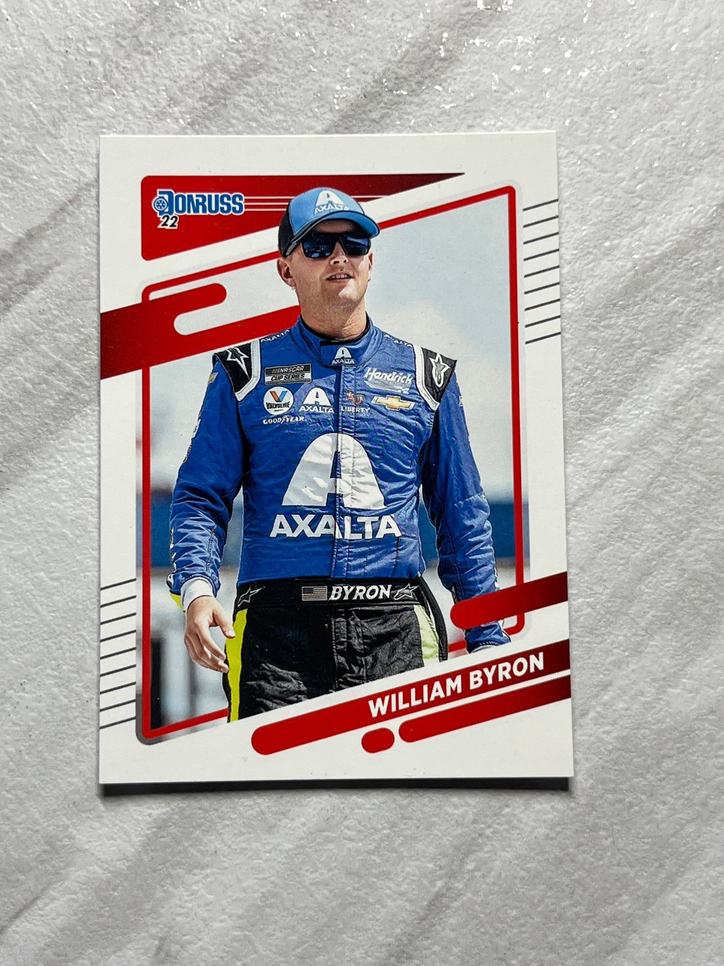 William Byron - 2022 Donruss Racing NASCAR racing card by Panini