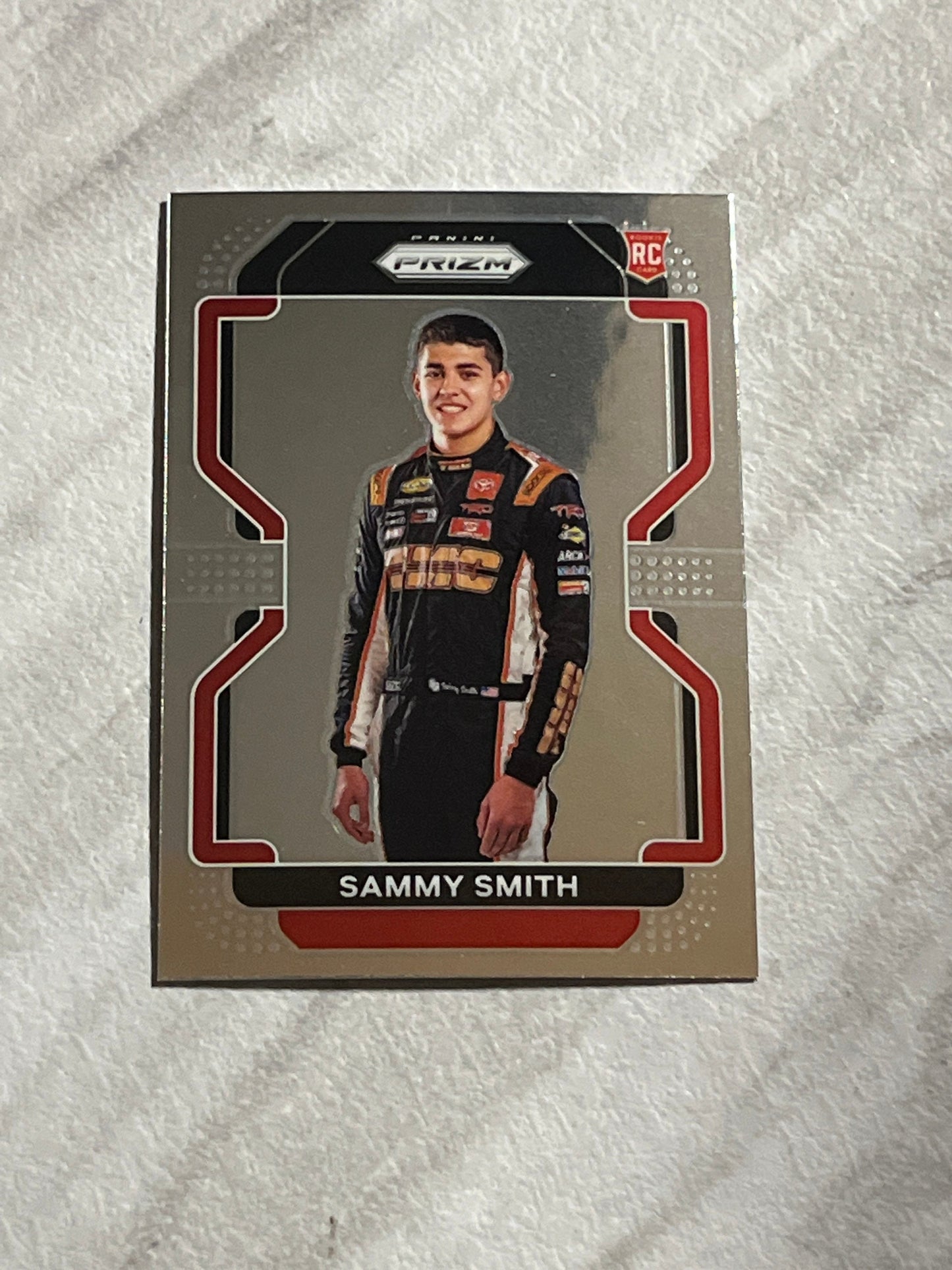 Sammy Smith - 2022 Panini Prizm NASCAR Racing base ROOKIE card