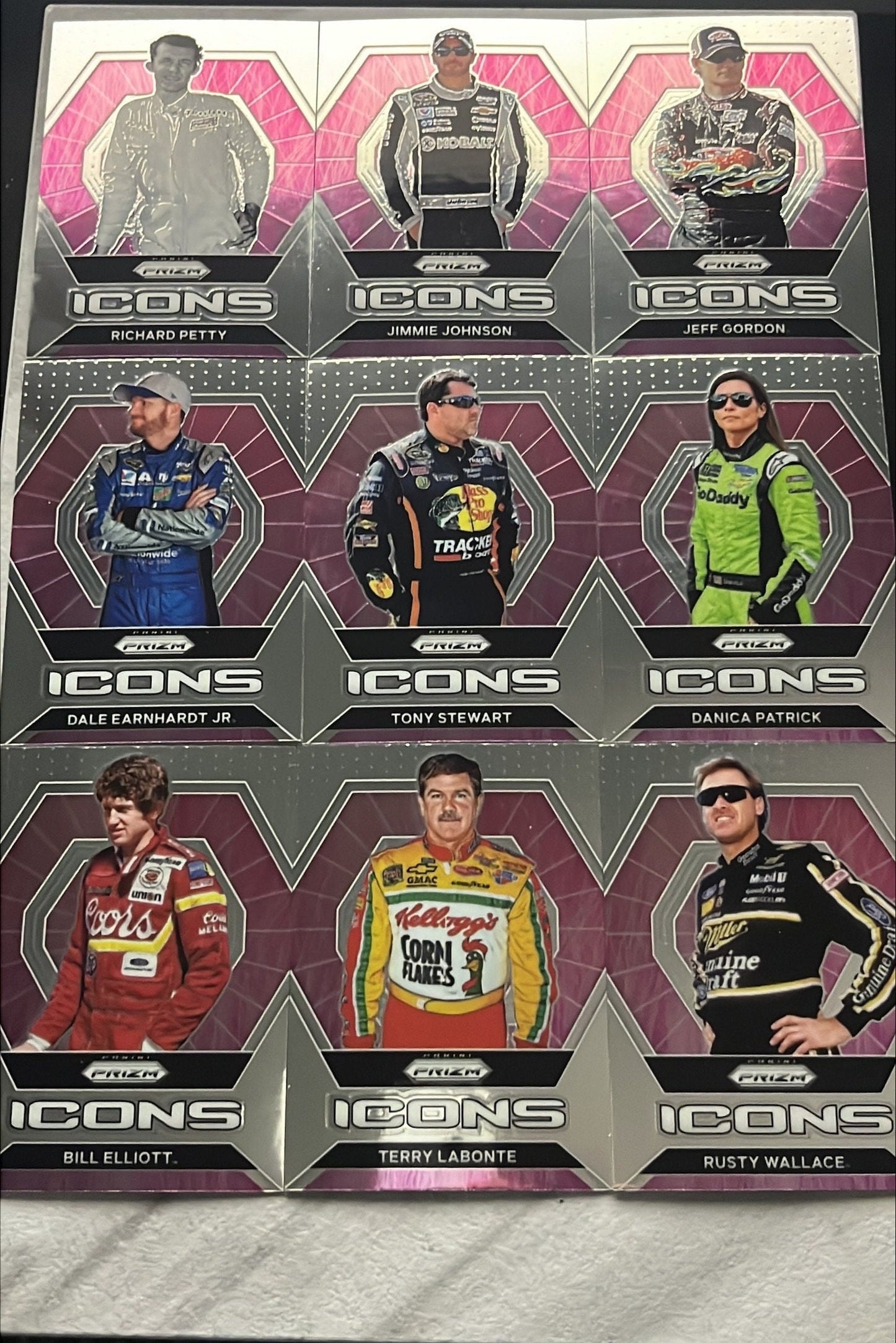 Pick a Card - 2022 Panini Prizm NASCAR Racing Icons insert cards