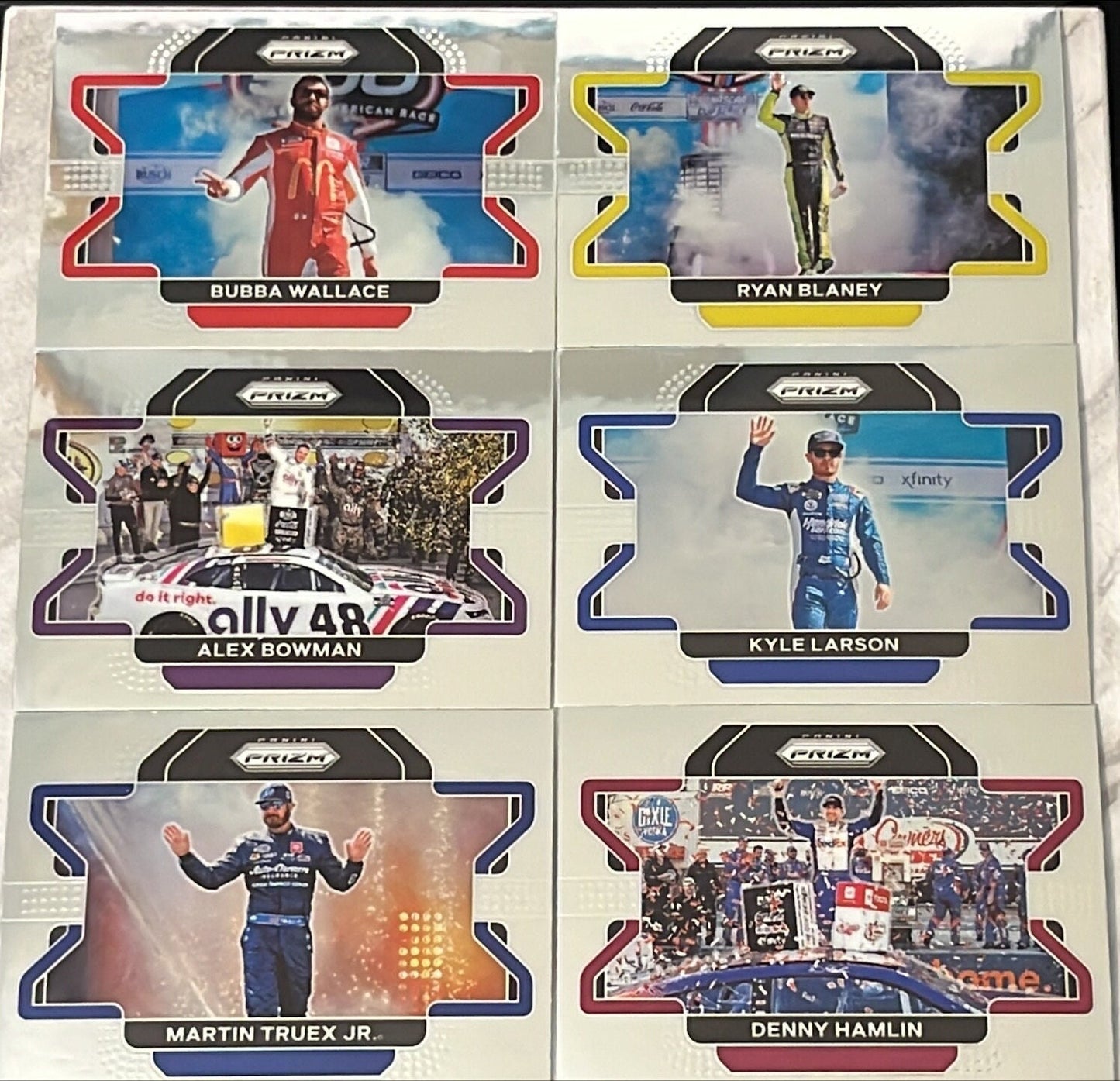 Pick a Card - 2022 Panini Prizm NASCAR Racing - horizontal driver portraits