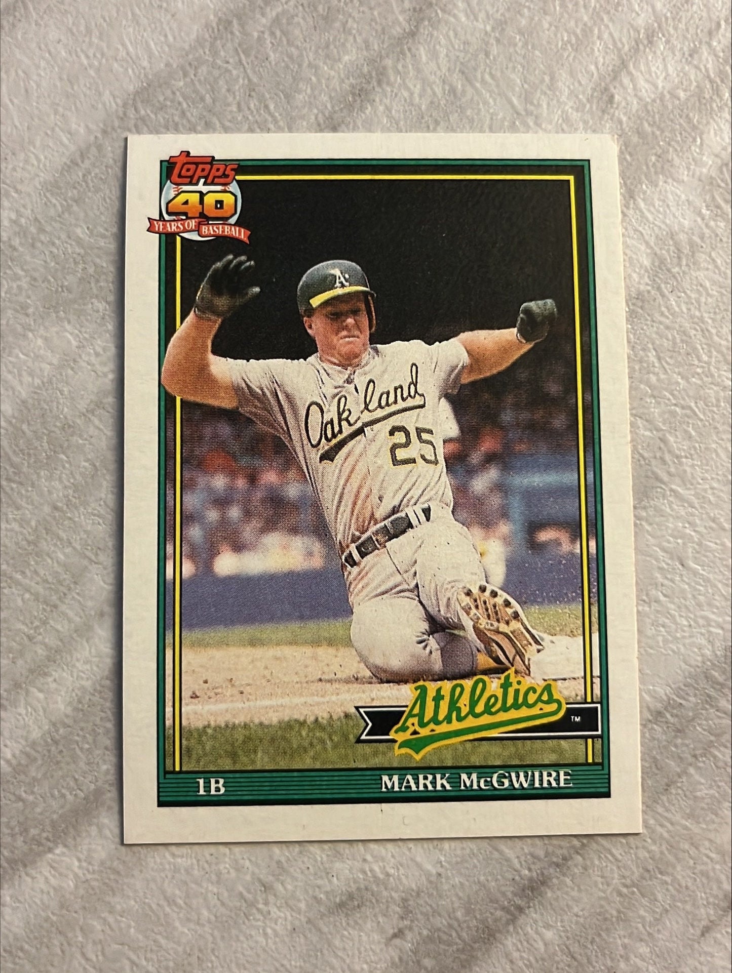 Mark McGwire - Pick any Card(s) - Vintage MLB Baseball Cards - Oakland Athletics HOF HR King