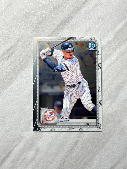 Aaron Judge - 2021 Bowman Chrome #25 New York Yankees MLB baseball card