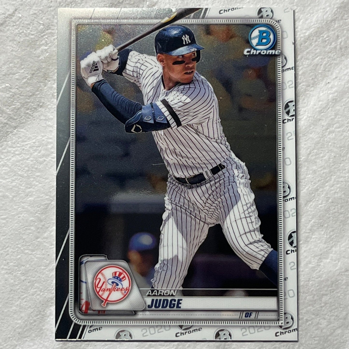 Aaron Judge - 2021 Bowman Chrome #25 New York Yankees MLB baseball card