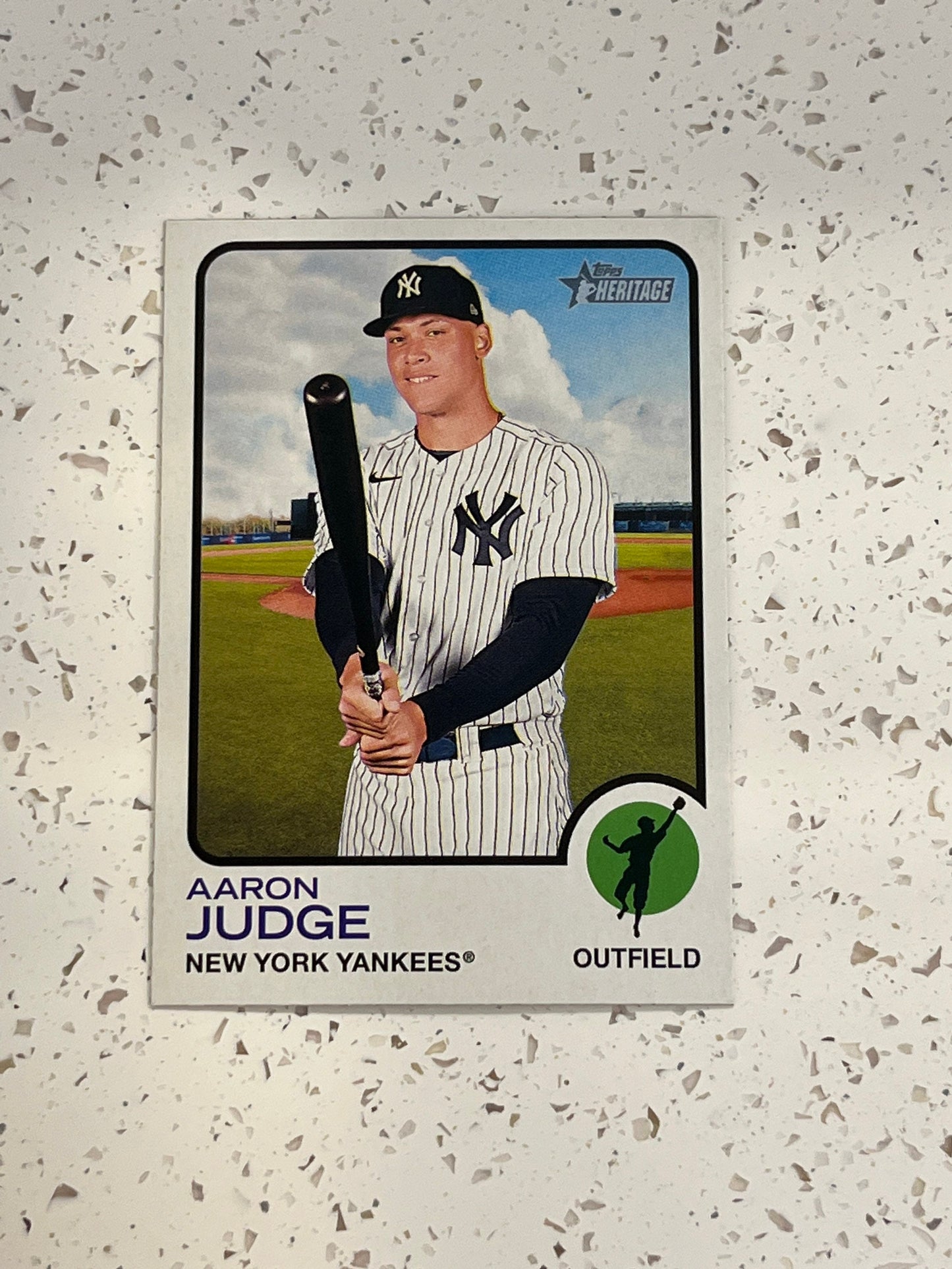 Aaron Judge - 2022 Topps Heritage #44 New York Yankees MLB baseball card