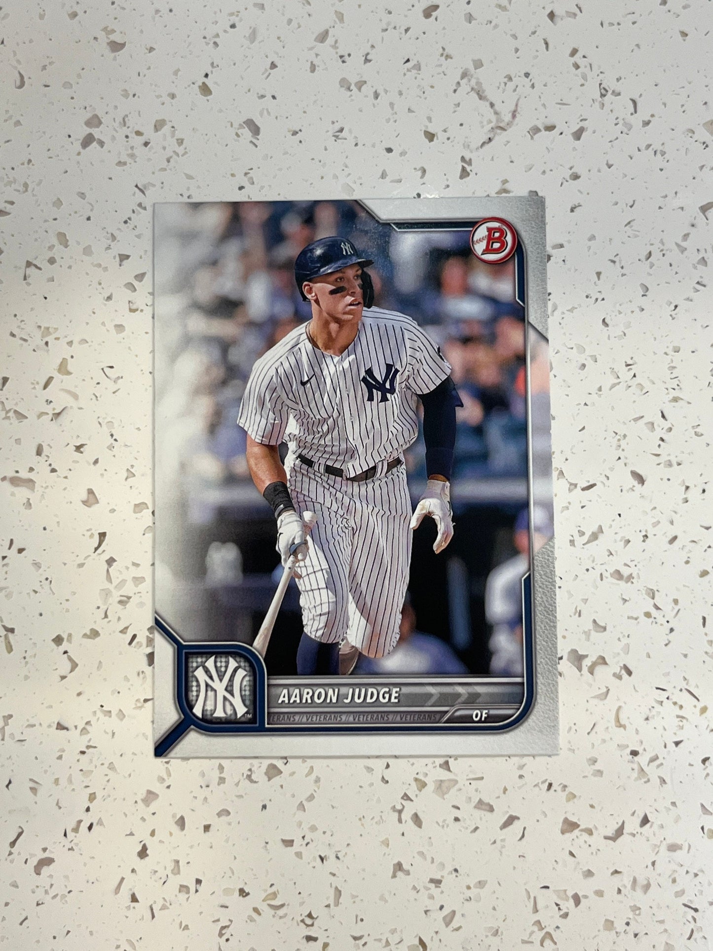 Aaron Judge - 2022 Bowman Baseball #2 New York Yankees MLB baseball card