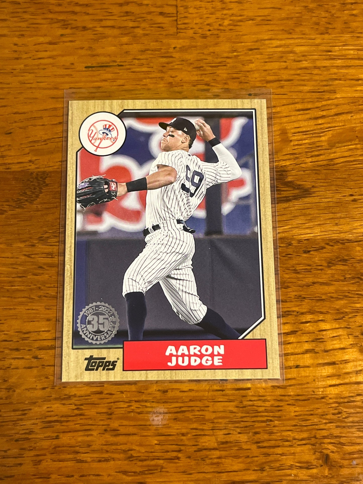 Aaron Judge - 2022 Topps 35th Anniversary New York Yankees MLB baseball card