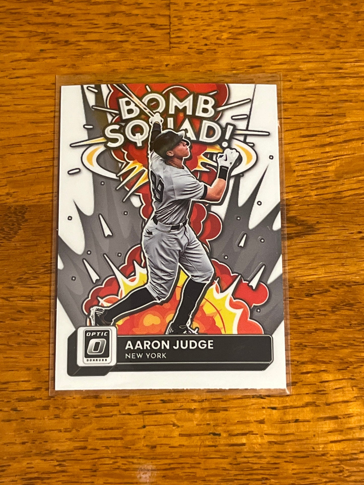 Aaron Judge - 2022 Donruss Optic by Panini New York Yankees MLB baseball card HR BOMB Squad