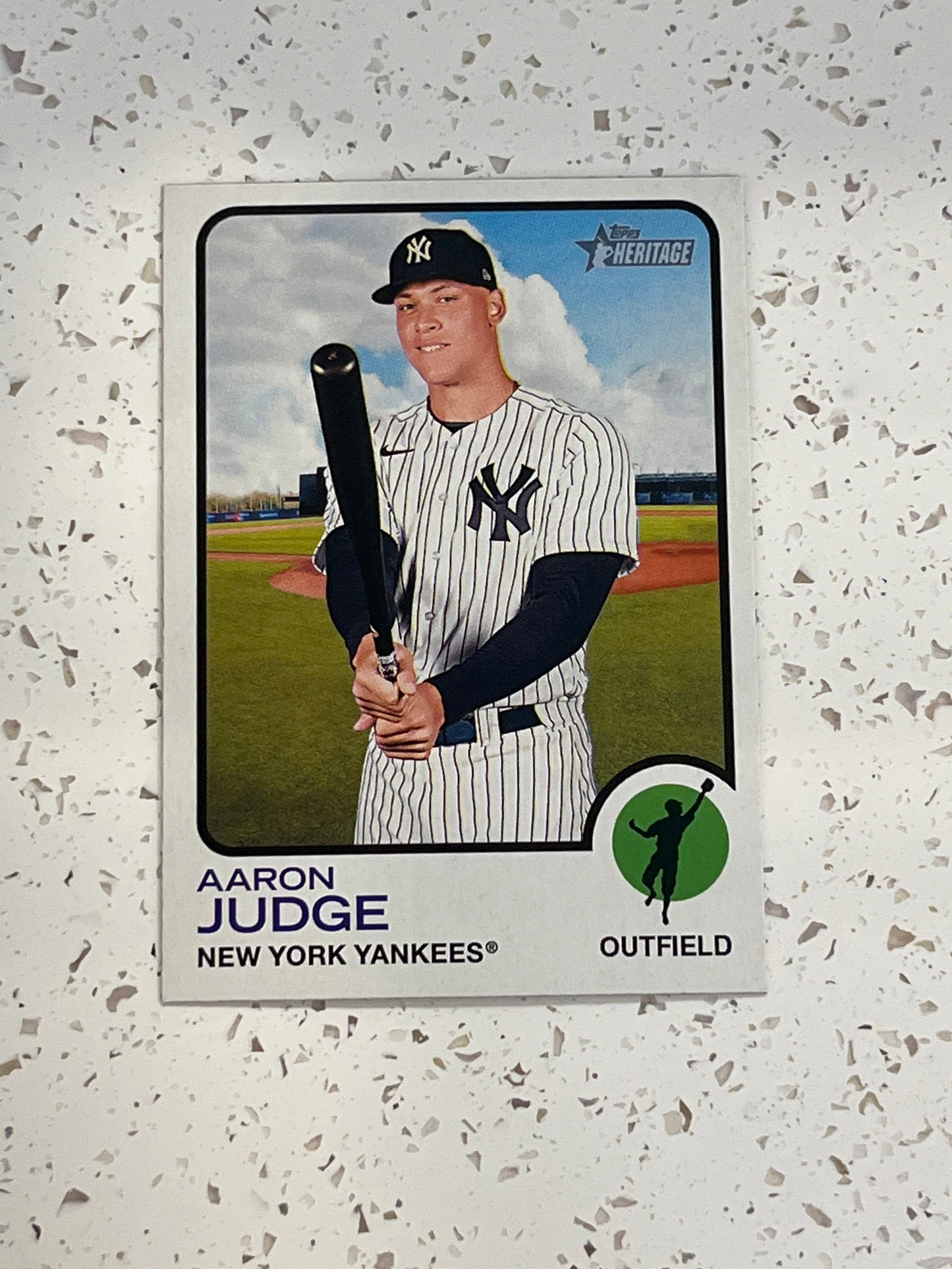 Aaron Judge - 2022 Topps Heritage #44 New York Yankees MLB baseball card