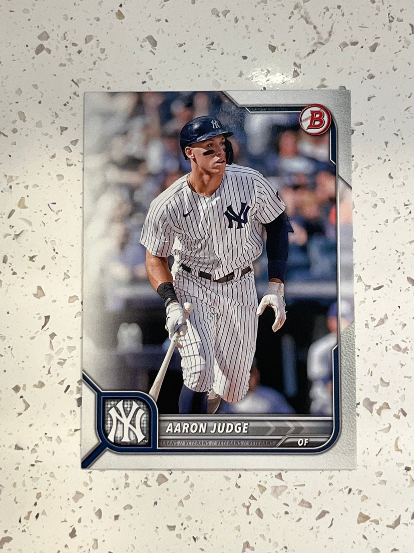 Aaron Judge - 2022 Bowman Baseball #2 New York Yankees MLB baseball card