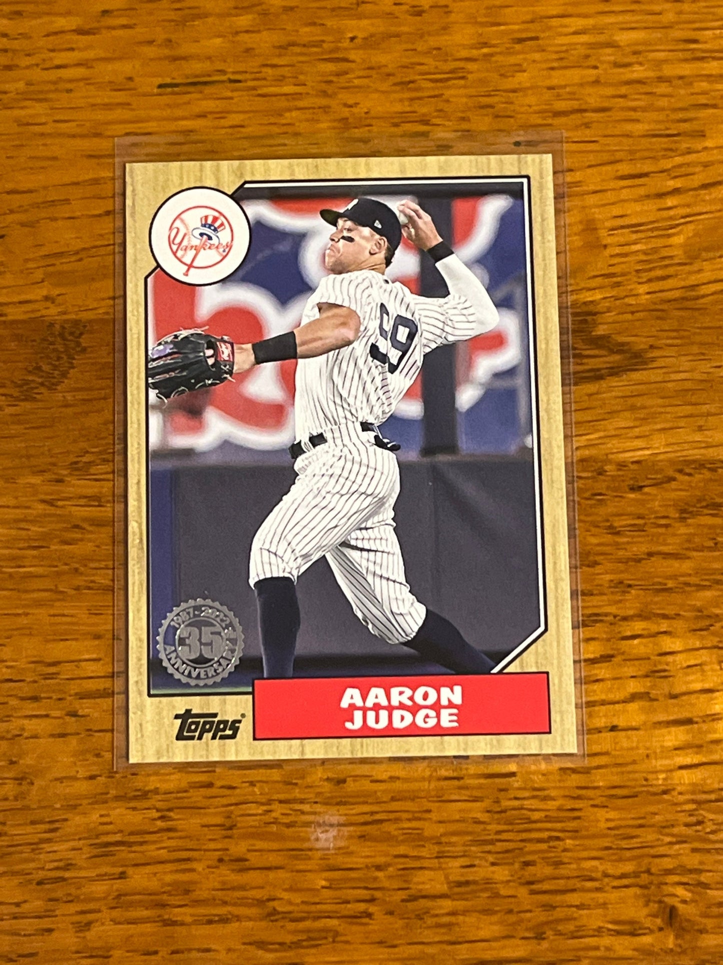 Aaron Judge - 2022 Topps 35th Anniversary New York Yankees MLB baseball card