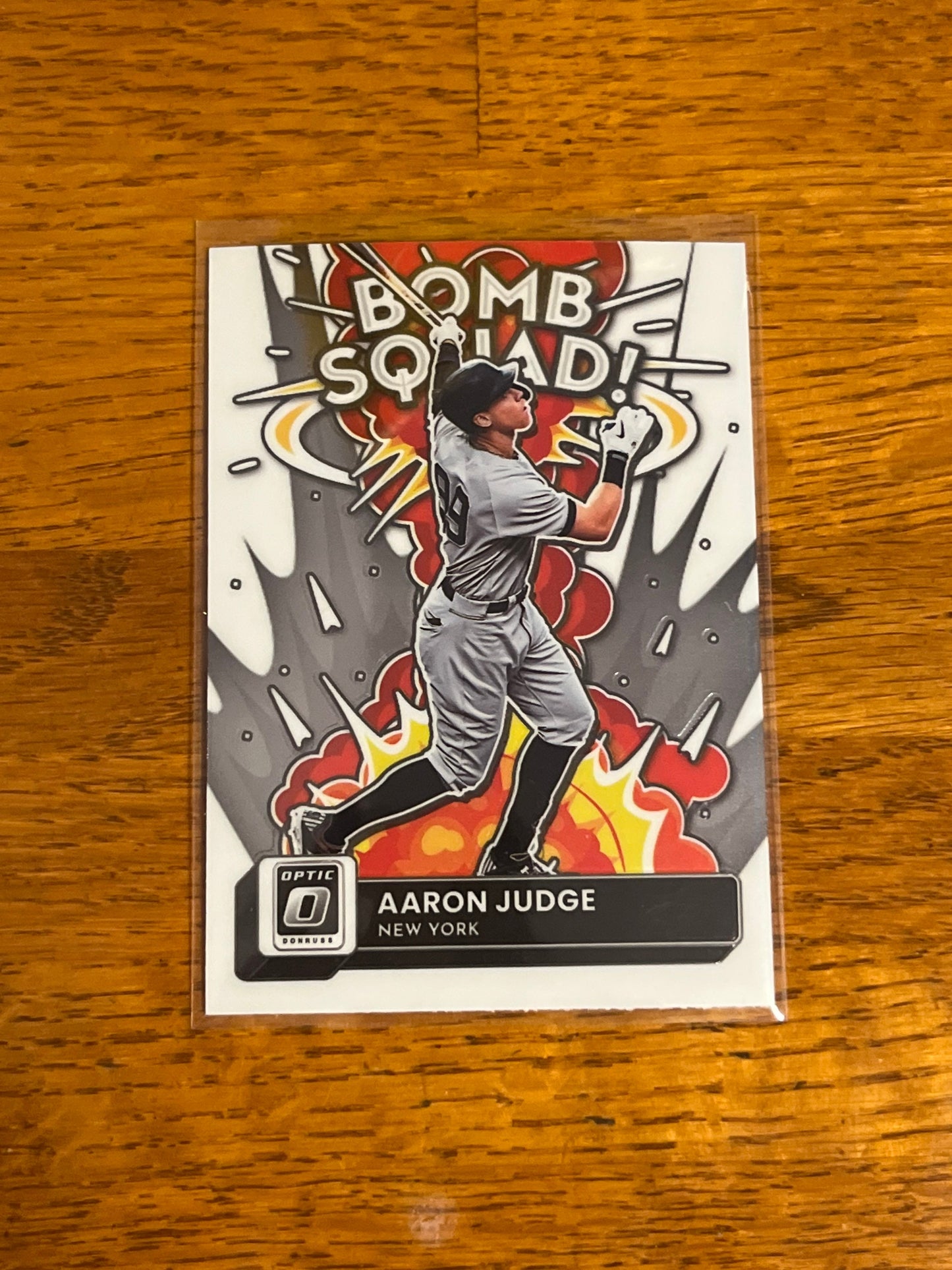 Aaron Judge - 2022 Donruss Optic by Panini New York Yankees MLB baseball card HR BOMB Squad