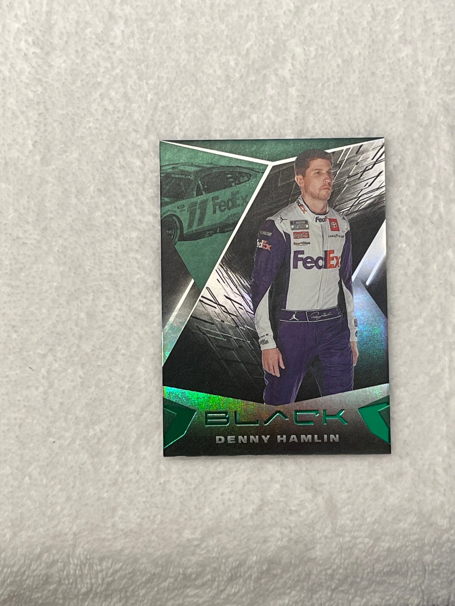 Denny Hamlin - 2022 Panini Chronicles Black Racing BLACK NASCAR #6