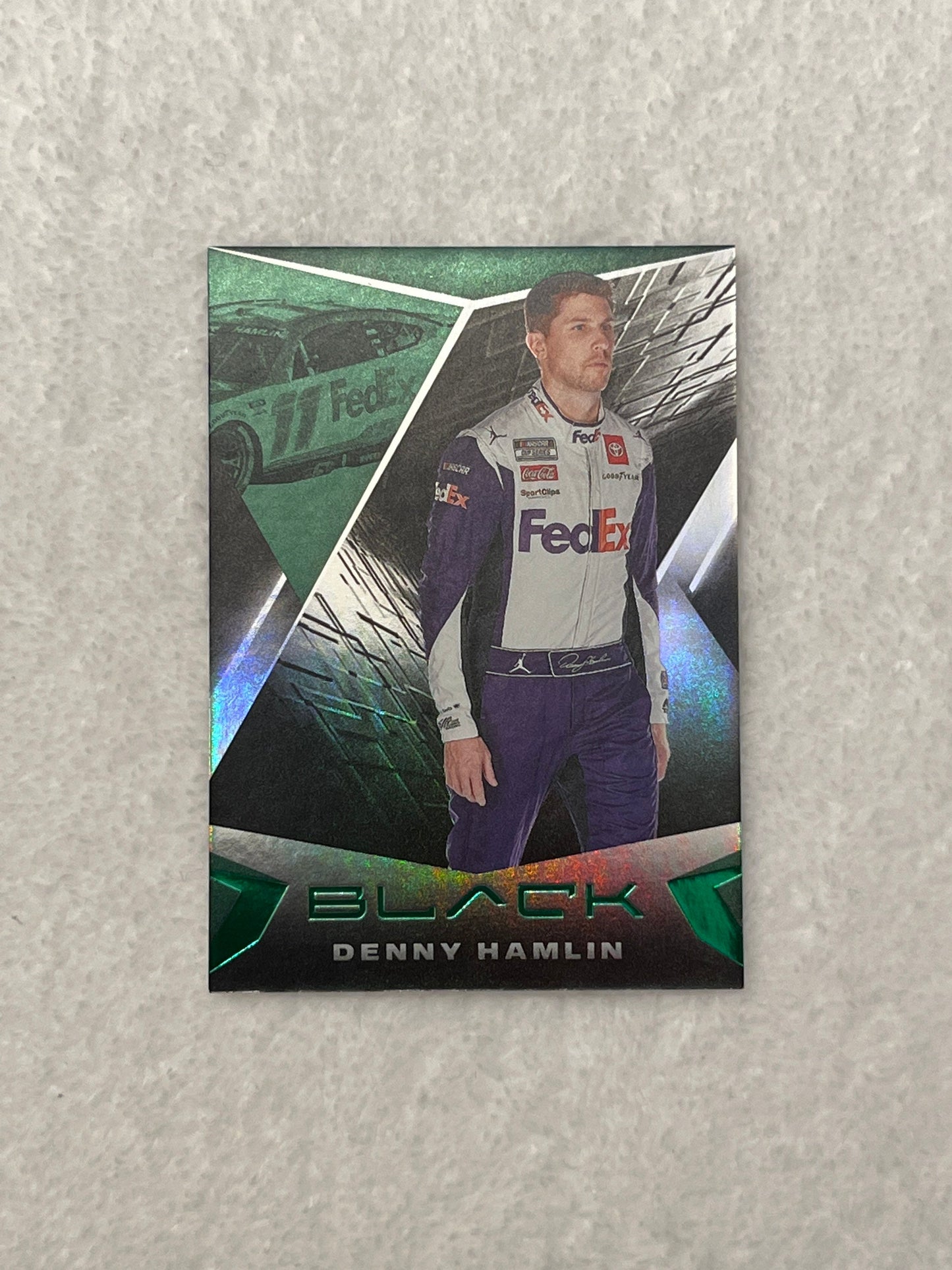 Denny Hamlin - 2022 Panini Chronicles Black Racing BLACK NASCAR #6