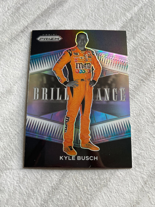 Kyle Busch - 2022 Panini PRIZM Racing NASCAR - Brilliance edition prizm card