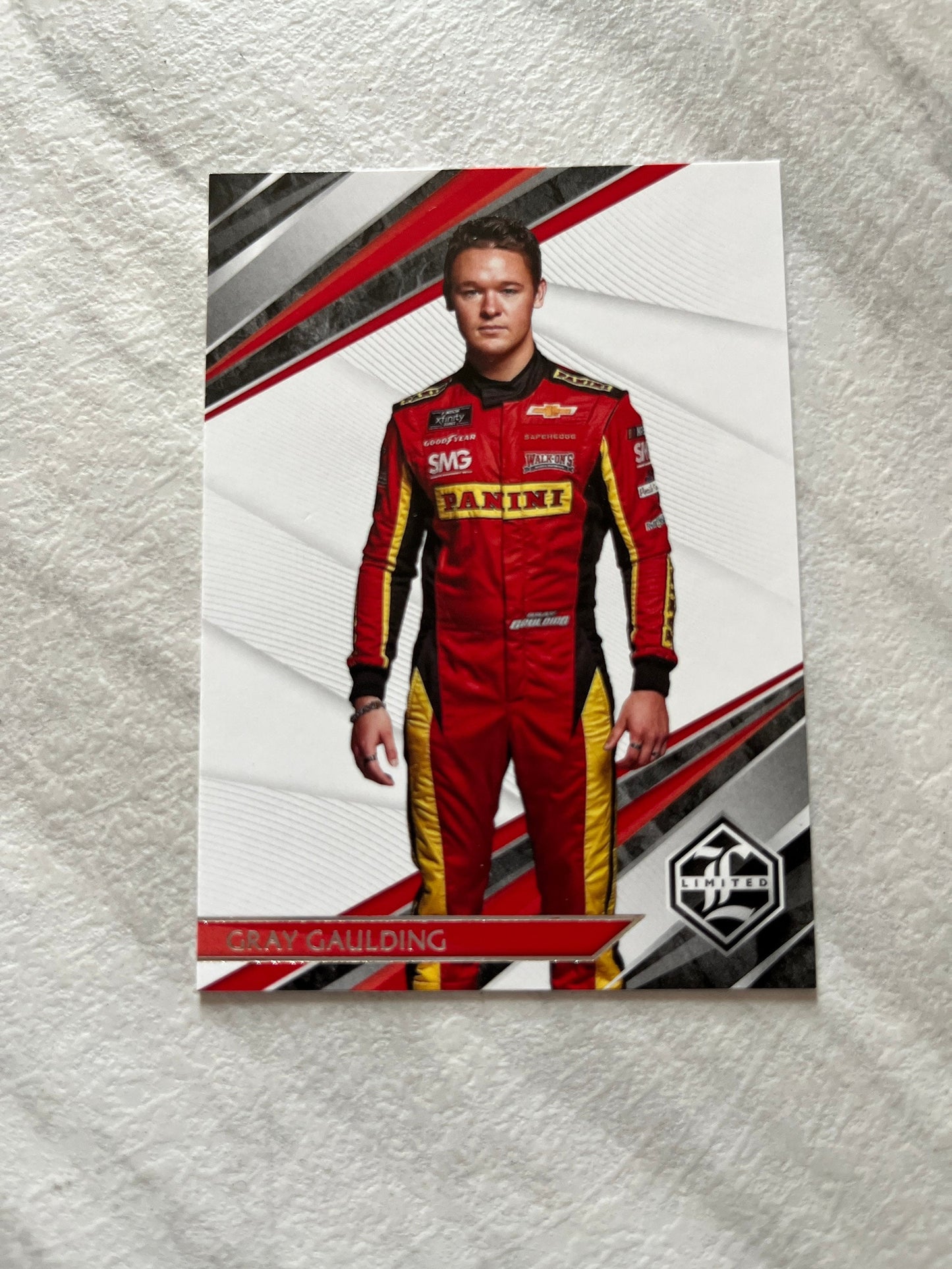 Gray Gaulding - 2022 Panini Chronicles Limited Racing card #19 NASCAR Racing