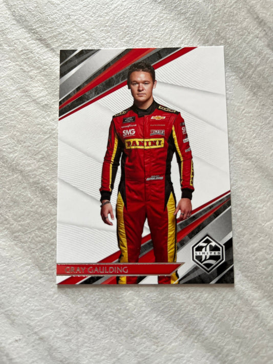 Gray Gaulding - 2022 Panini Chronicles Limited Racing card #19 NASCAR Racing