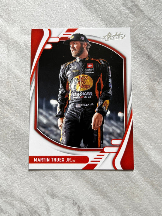 Martin Truex Jr - 2022 Panini Chronicles Absolute Racing NASCAR #18 insert card