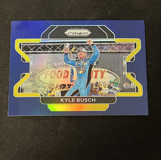 Kyle Busch - 2022 Panini Prizm NASCAR Racing BLUE PRIZM