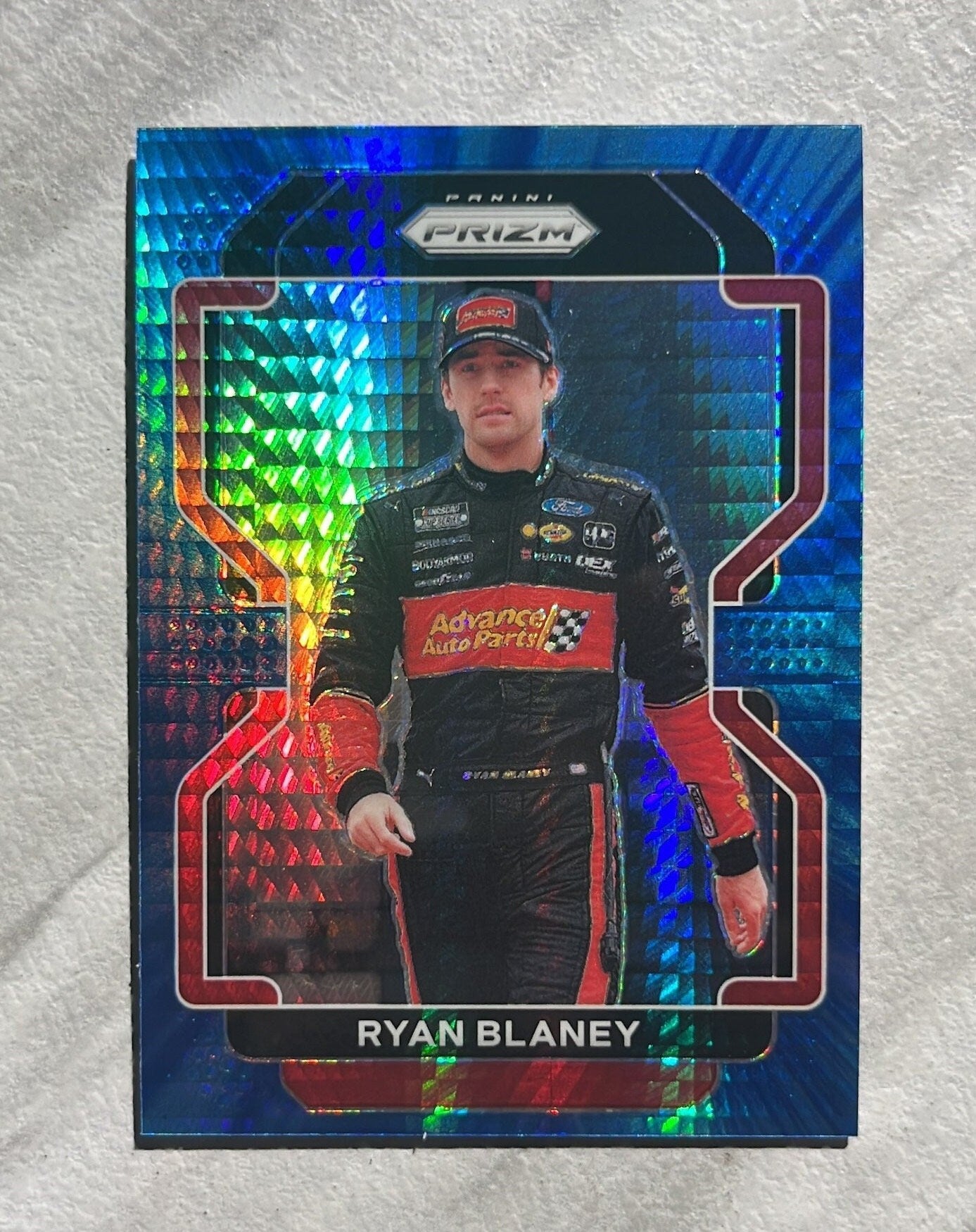 Ryan Blaney - 2022 Panini Prizm NASCAR Racing BLUE PRIZM