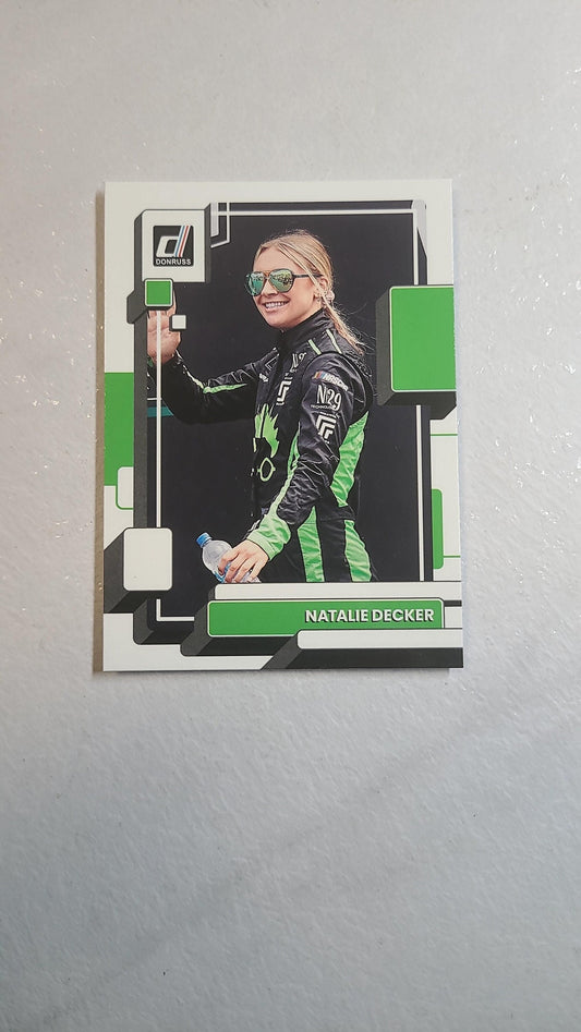 Natalie Decker - 2023 NASCAR Donruss Racing base card