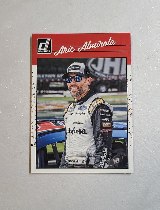 Aric Almirola - 2023 NASCAR Donruss Racing Retro card