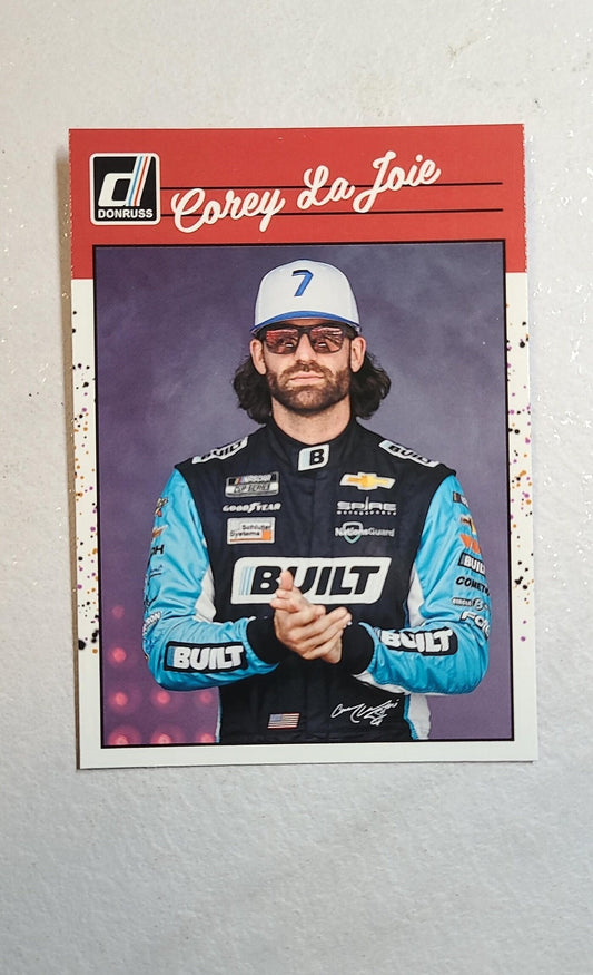 Corey LaJoie - 2023 NASCAR Donruss Racing Retro card