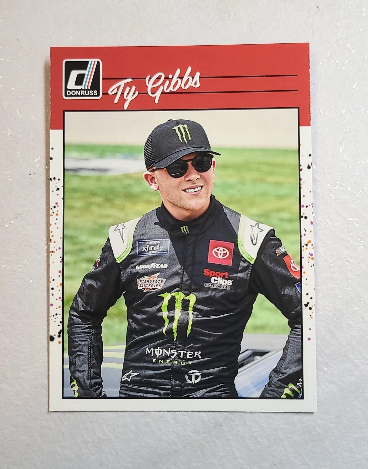 Ty Gibbs - 2023 NASCAR Donruss Racing Retro card