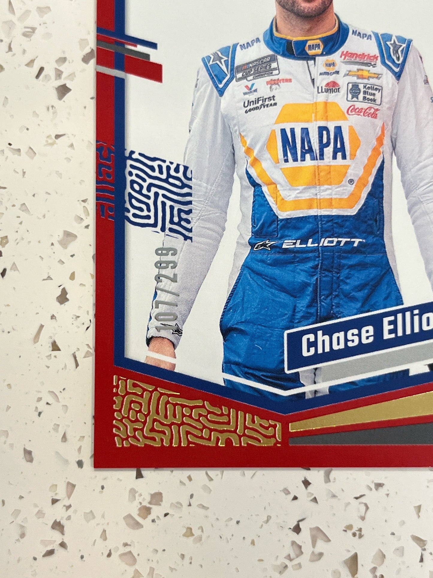 Chase Elliott - 2024 Donruss Racing RETRO ‘91 Throwback Classic - NASCAR LIMITED Red Parallel /299