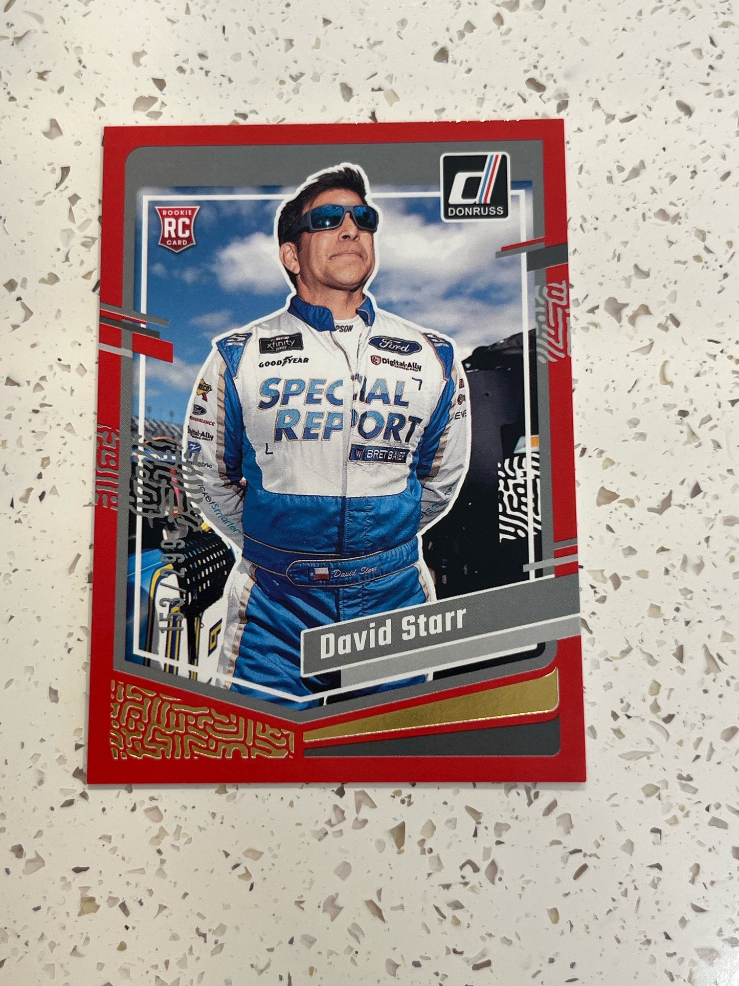 David Starr - 2024 Donruss Racing RETRO ‘91 Throwback Classic - NASCAR LIMITED Red Parallel /299