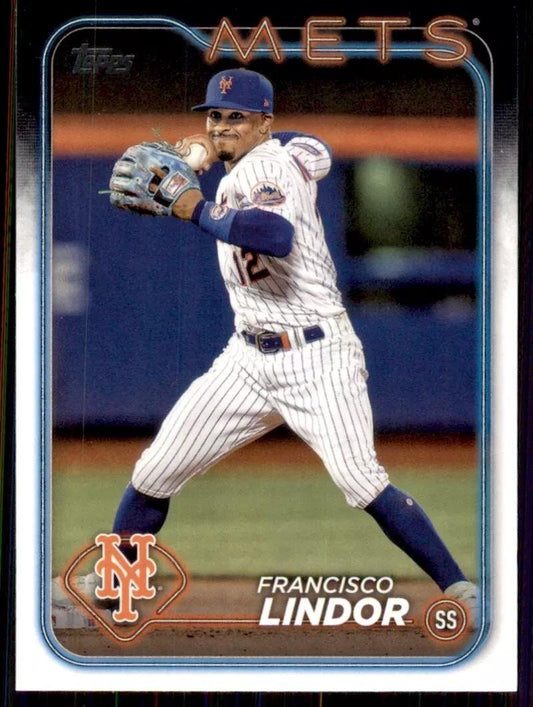 Francisco Lindor - 2024 Topps Series 2 #650 New York Mets Baseball Card MLB NYM