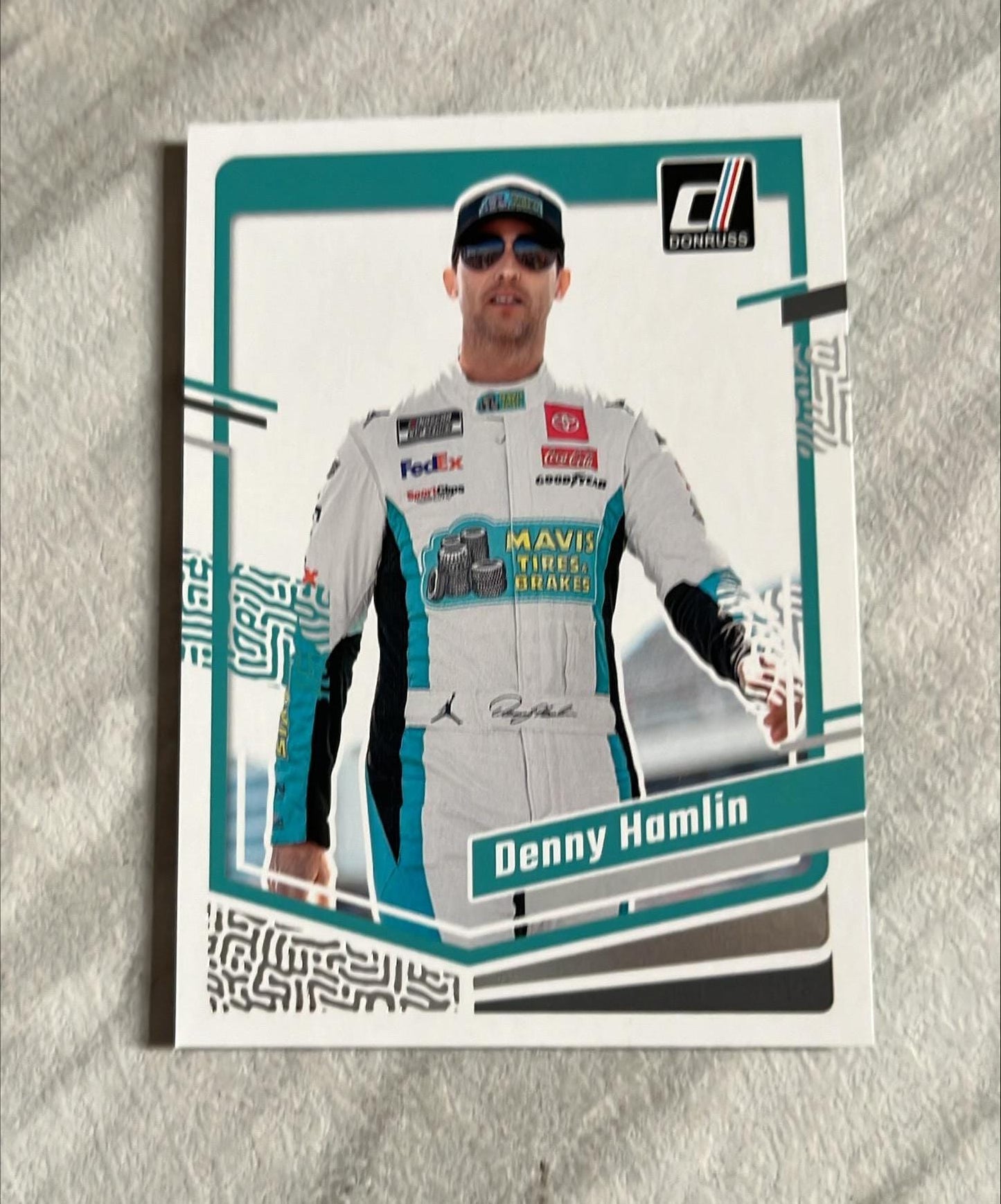 Denny Hamlin - 2024 NASCAR Donruss Racing base card