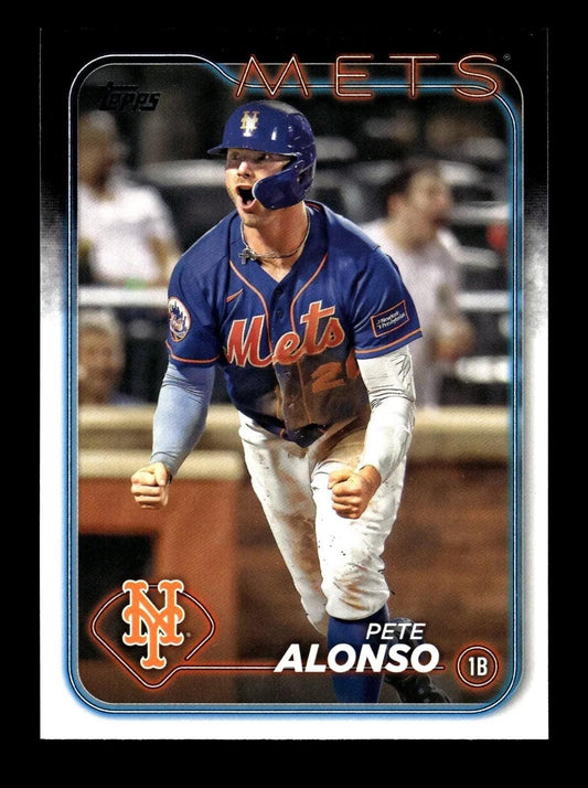 Pete Alonso - 2024 Topps Series 1 #20 - New York Mets Baseball Card MLB