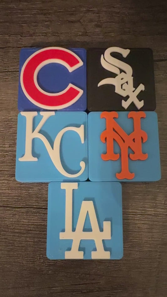 MLB Team Magnet - Colorado Rockies